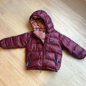 Patagonia Hi-Loft Down Sweater Hoody Coat